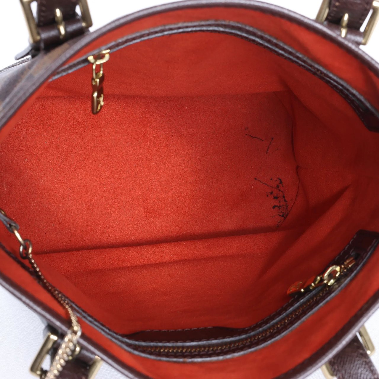 Louis Vuitton Malle Damier Ebene Shoulder Bag in Brown N42240 Bruin