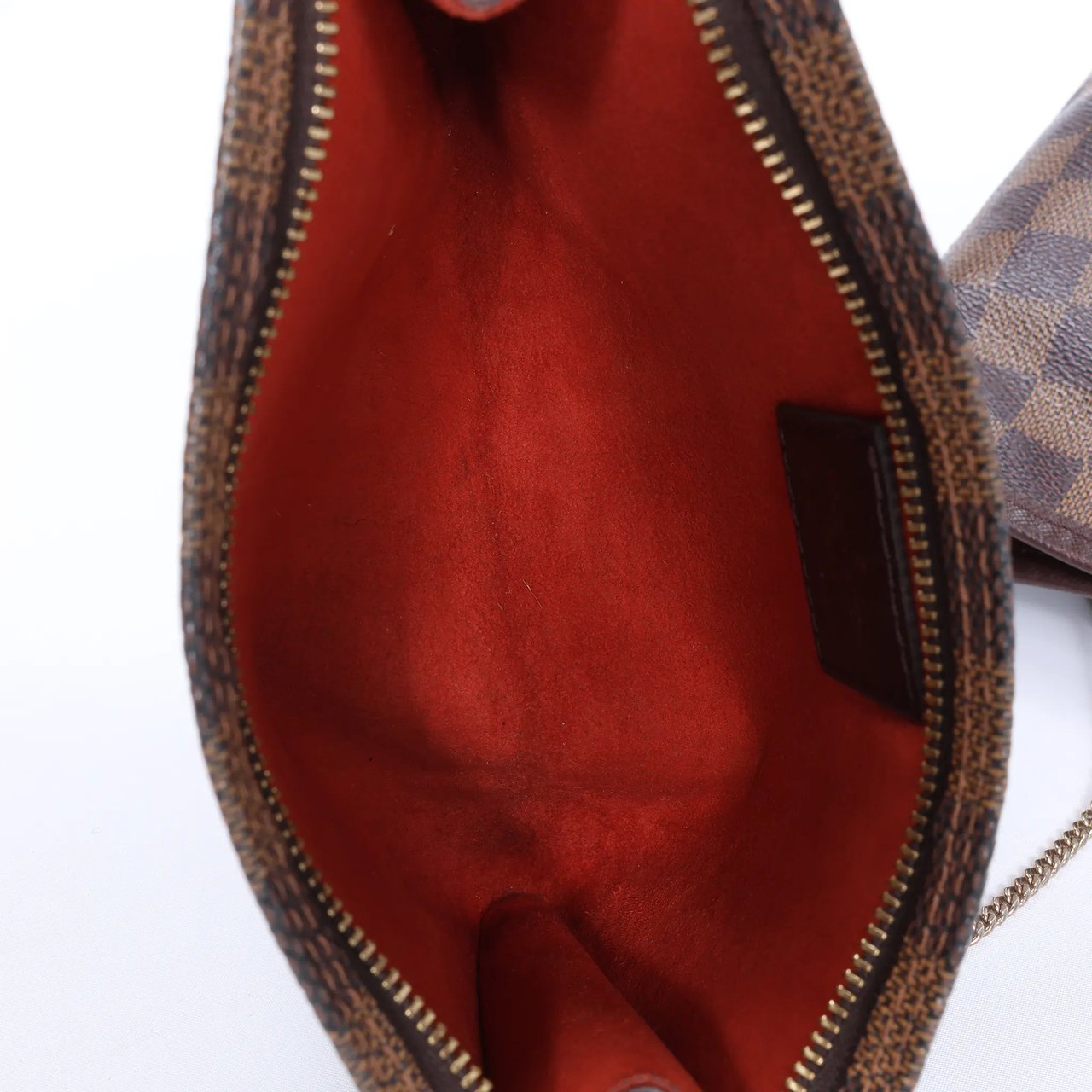 Louis Vuitton Malle Damier Ebene Shoulder Bag in Brown N42240 Bruin