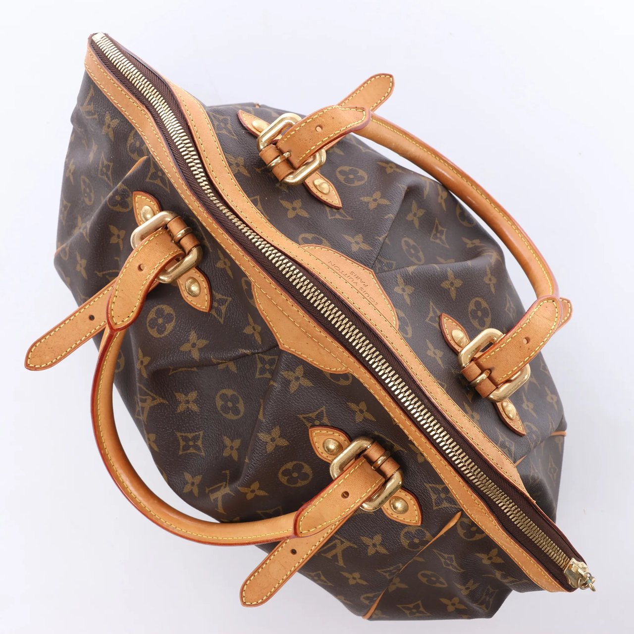 Louis Vuitton Tivoli GM Monogram Canvas Handbag in Brown M40144 Bruin