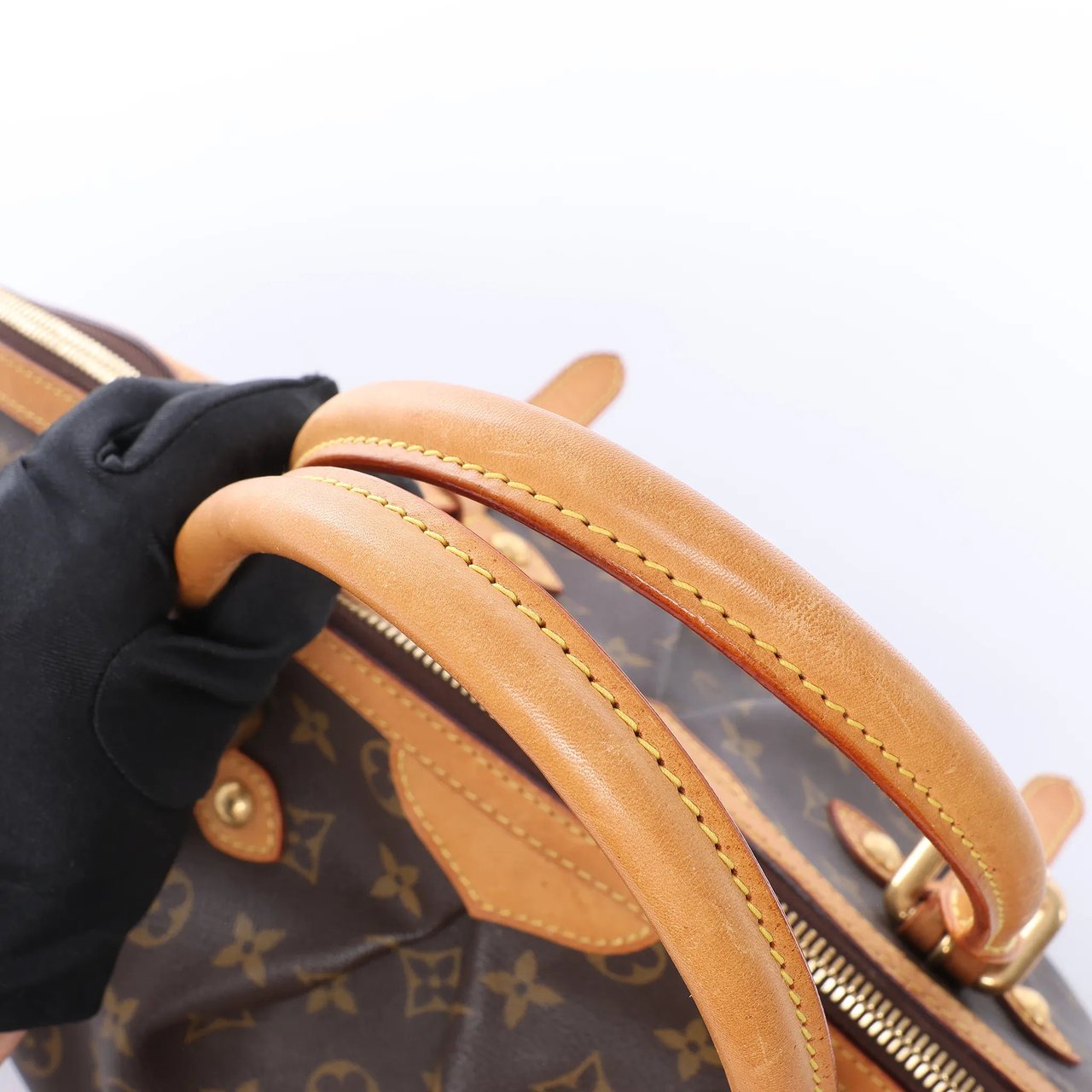 Louis Vuitton Tivoli GM Monogram Canvas Handbag in Brown M40144 Bruin