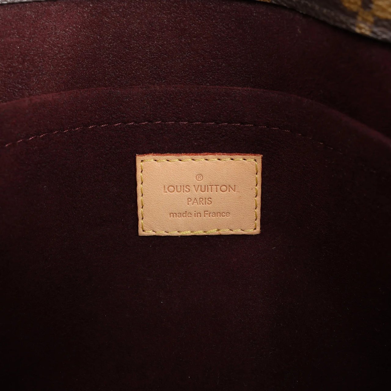 Louis Vuitton Montaigne GM Monogram Canvas Handbag in Brown Bruin