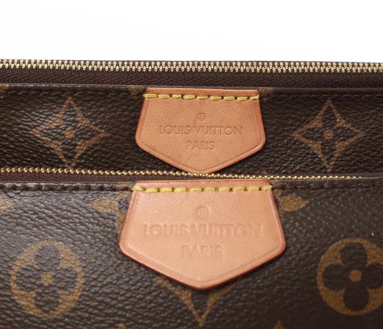 Louis Vuitton Multi Pochette Accessoires Monogram Canvas Handbag in Brown Bruin