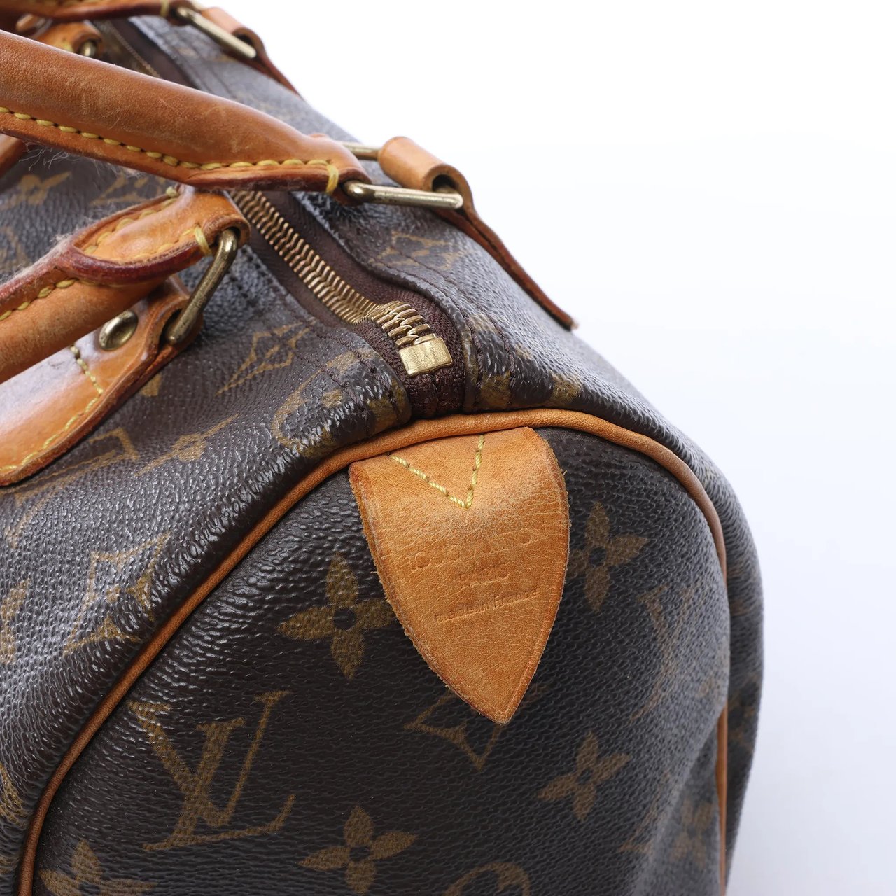 Louis Vuitton Speedy 25 Monogram Canvas Handbag in Brown M41528 Bruin