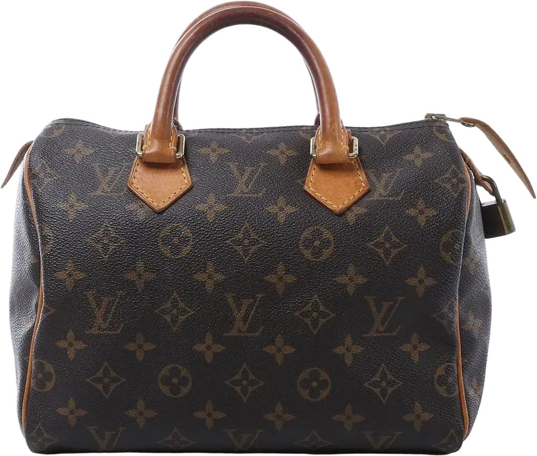 Louis Vuitton Speedy 25 Monogram Canvas Handbag in Brown M41528 Bruin