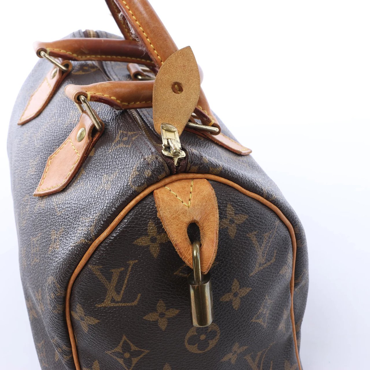 Louis Vuitton Speedy 25 Monogram Canvas Handbag in Brown M41528 Bruin