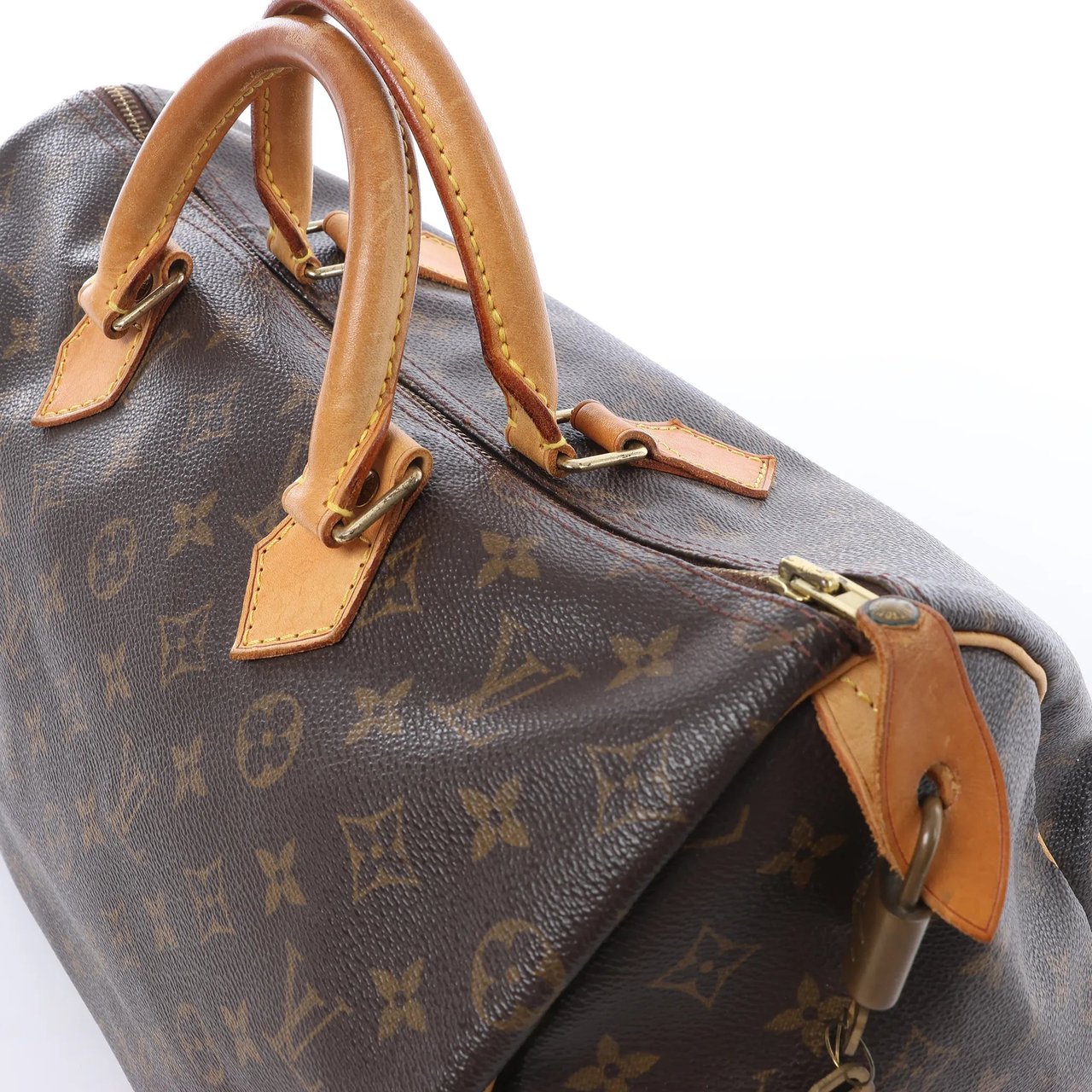 Louis Vuitton Speedy 35 Monogram Canvas Handbag in Brown M41524 Bruin