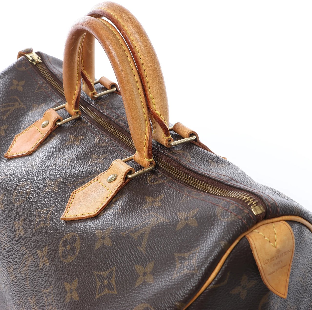 Louis Vuitton Speedy 35 Monogram Canvas Handbag in Brown M41524 Bruin