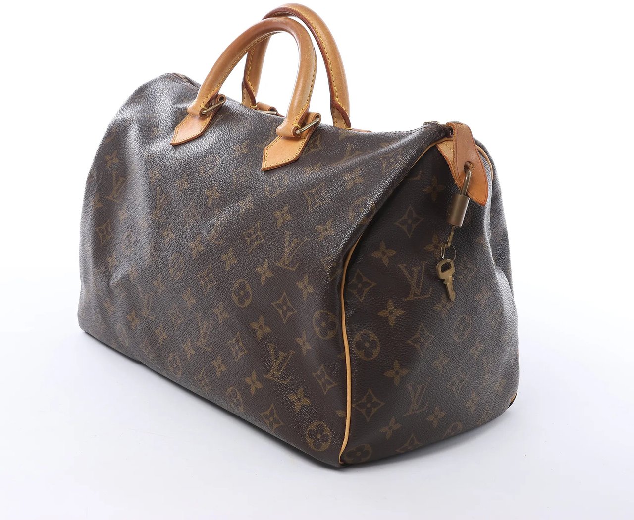 Louis Vuitton Speedy 35 Monogram Canvas Handbag in Brown M41524 Bruin