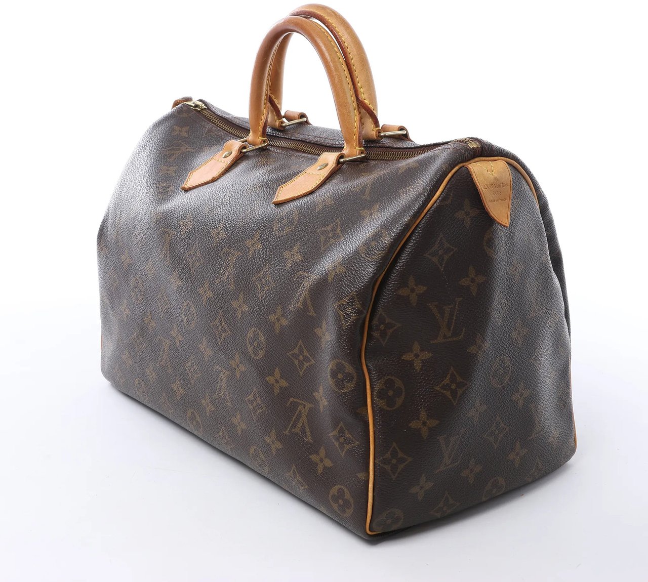 Louis Vuitton Speedy 35 Monogram Canvas Handbag in Brown M41524 Bruin