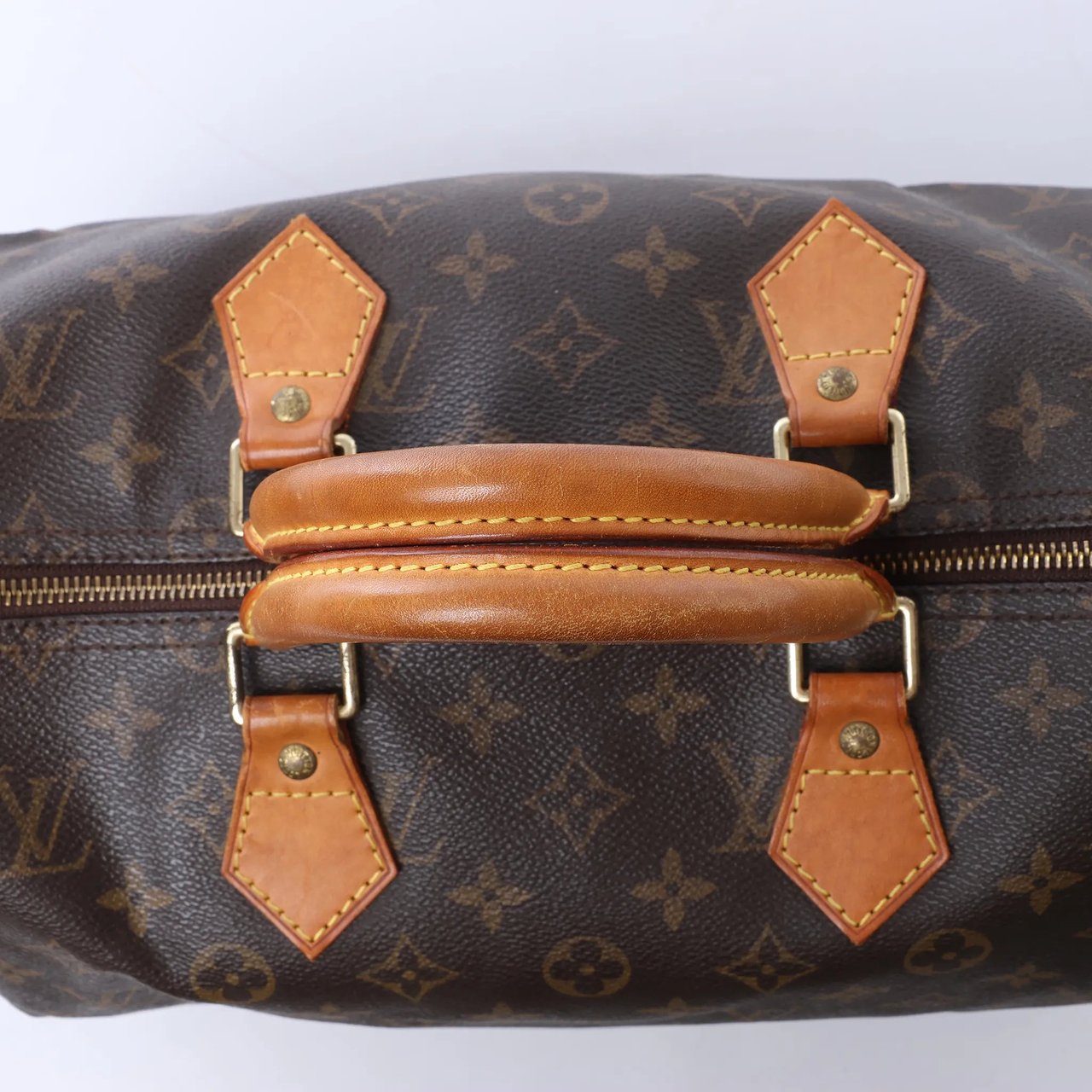 Louis Vuitton Speedy 30 Monogram Canvas Handbag in Brown M41526 Bruin