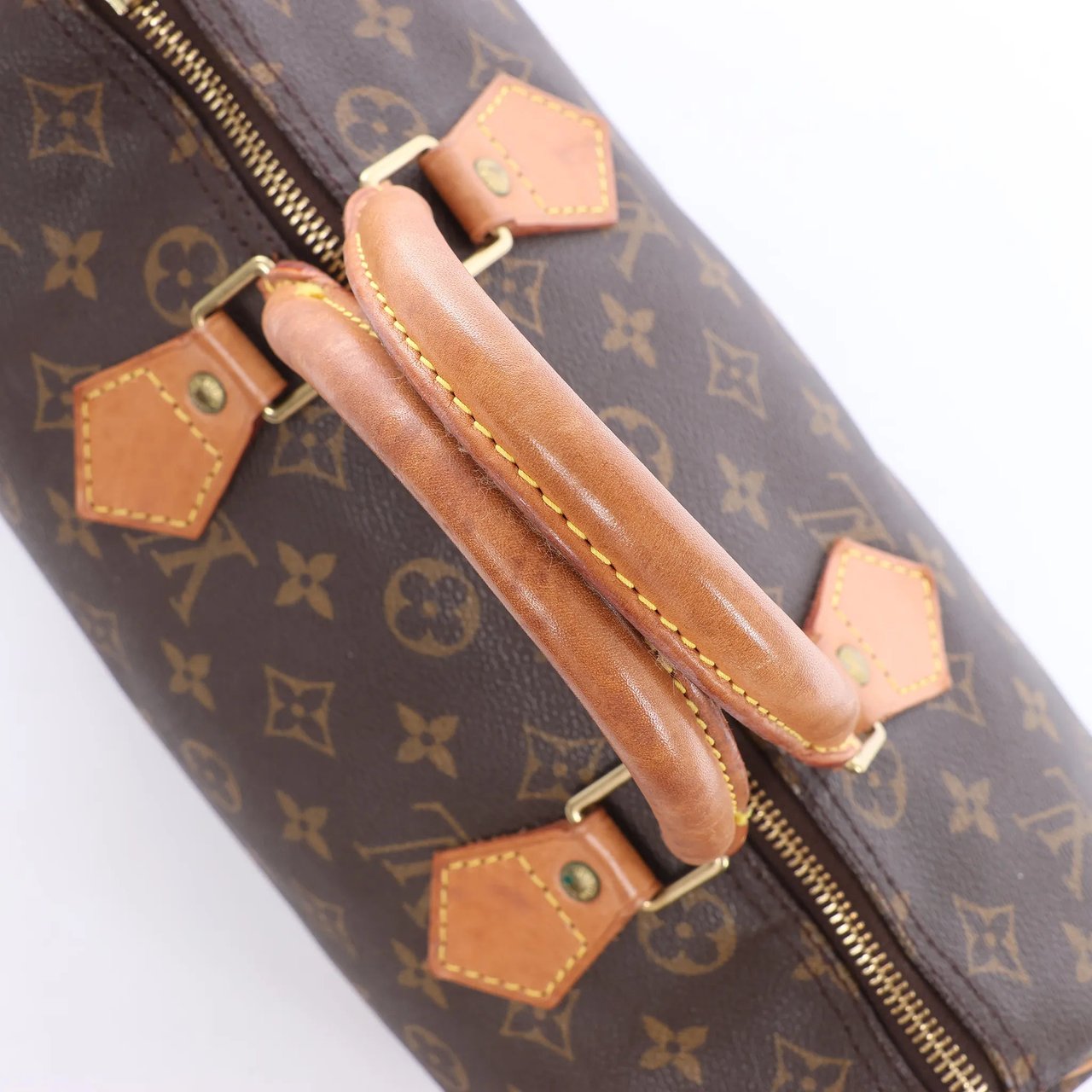 Louis Vuitton Speedy 30 Monogram Canvas Handbag in Brown M41526 Bruin