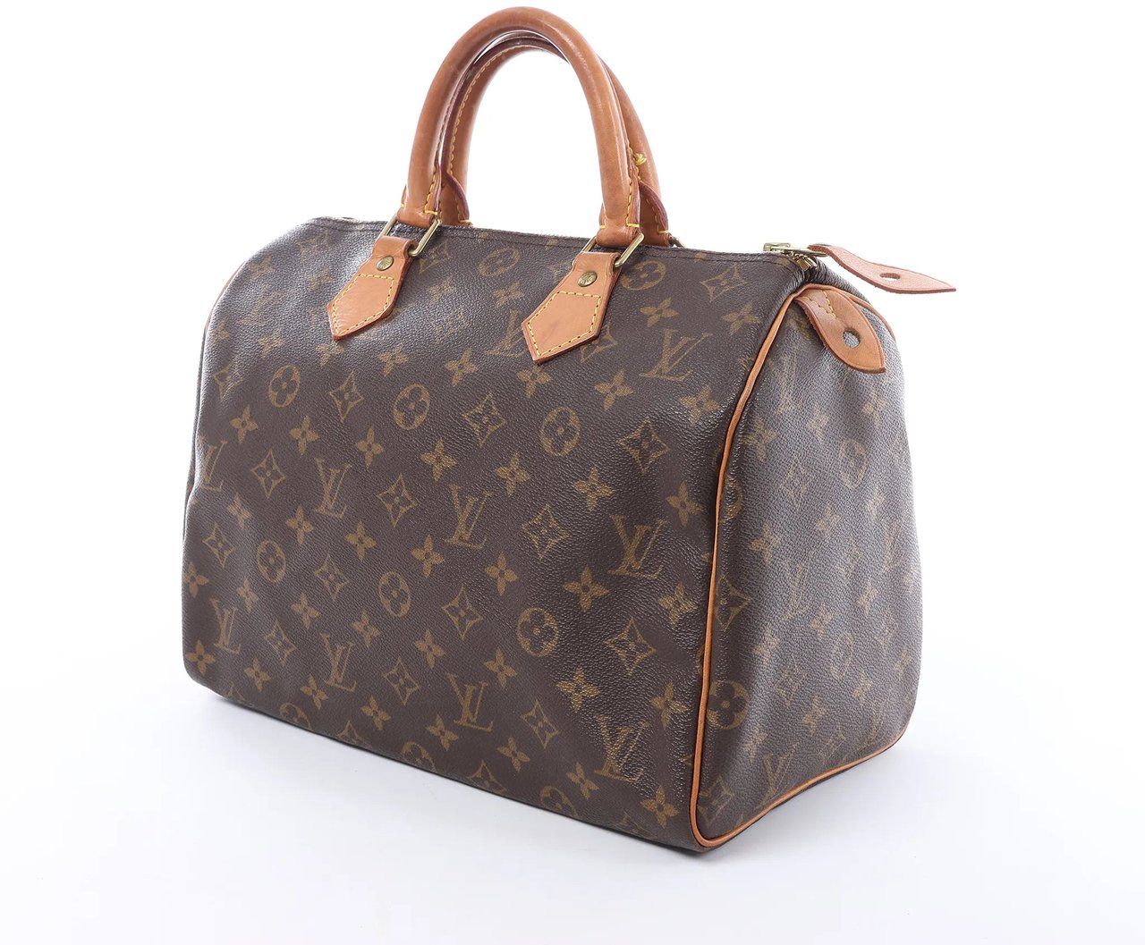 Louis Vuitton Speedy 30 Monogram Canvas Handbag in Brown M41526 Bruin