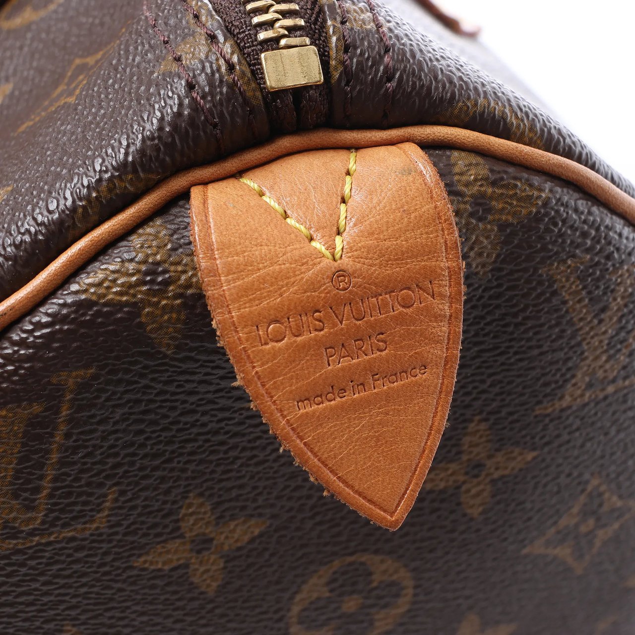 Louis Vuitton Speedy 30 Monogram Canvas Handbag in Brown M41526 Bruin