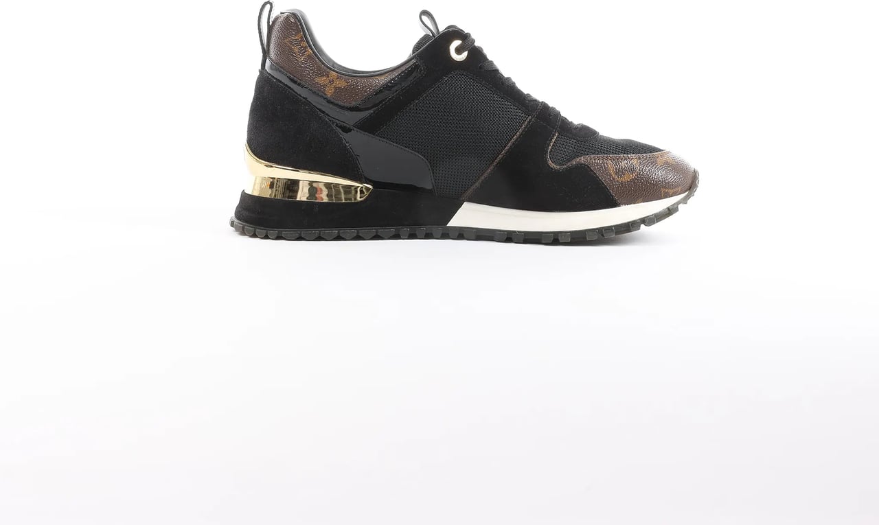 Louis Vuitton Runaway line 21 years Mesh x Leather Sneakers in Black, Size 40 EU Divers