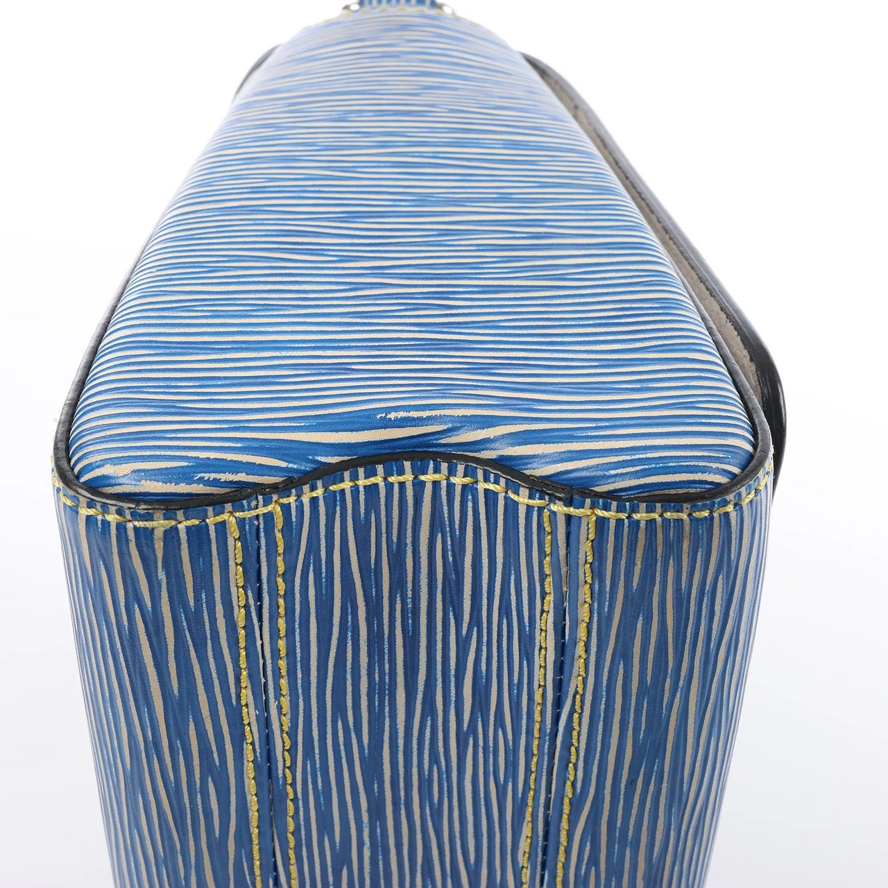 Louis Vuitton Twist MM Epi Leather Crossbody Bag in Blue M50271 Blauw