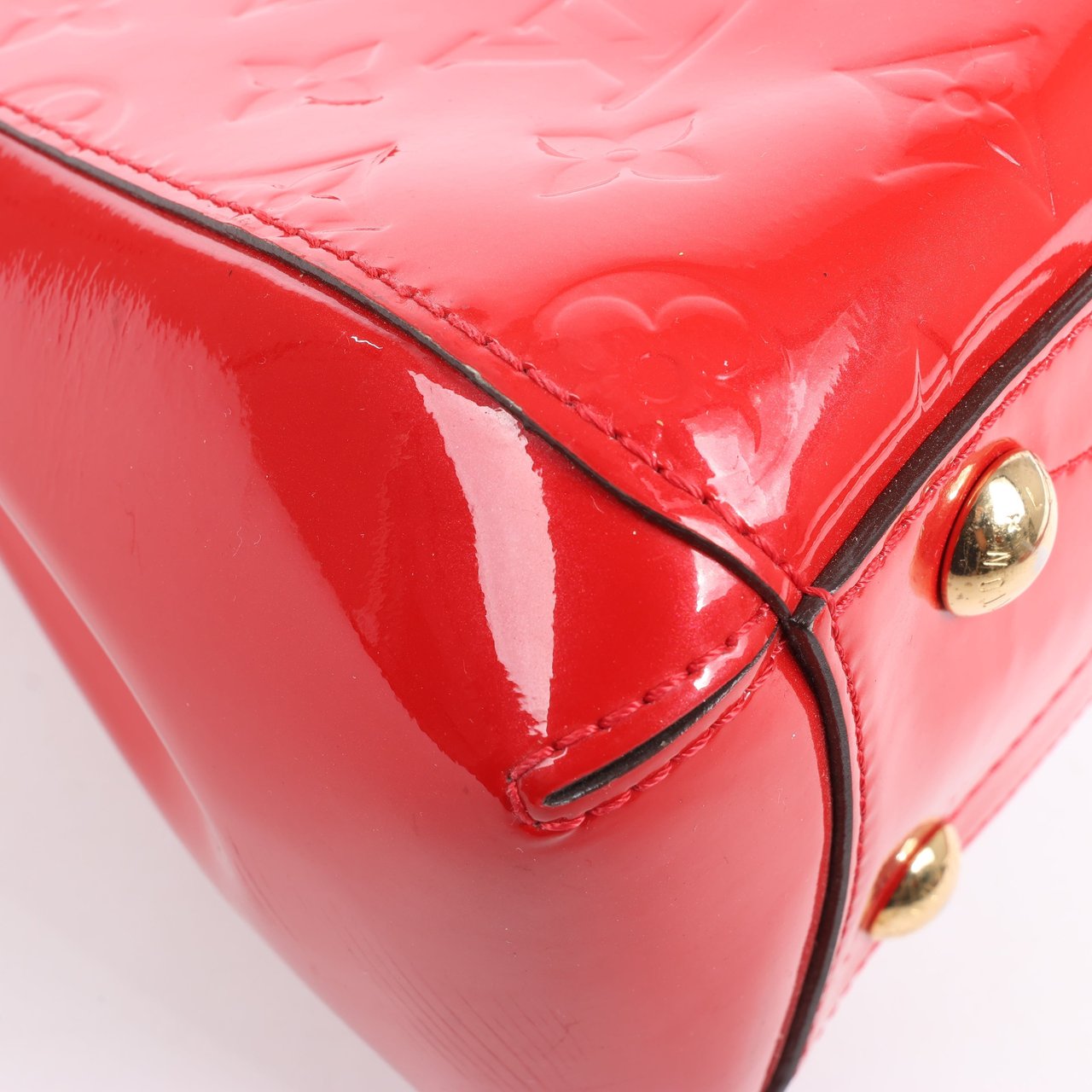 Louis Vuitton Vernis Montaigne BB Handbag in Red M50170 Rood
