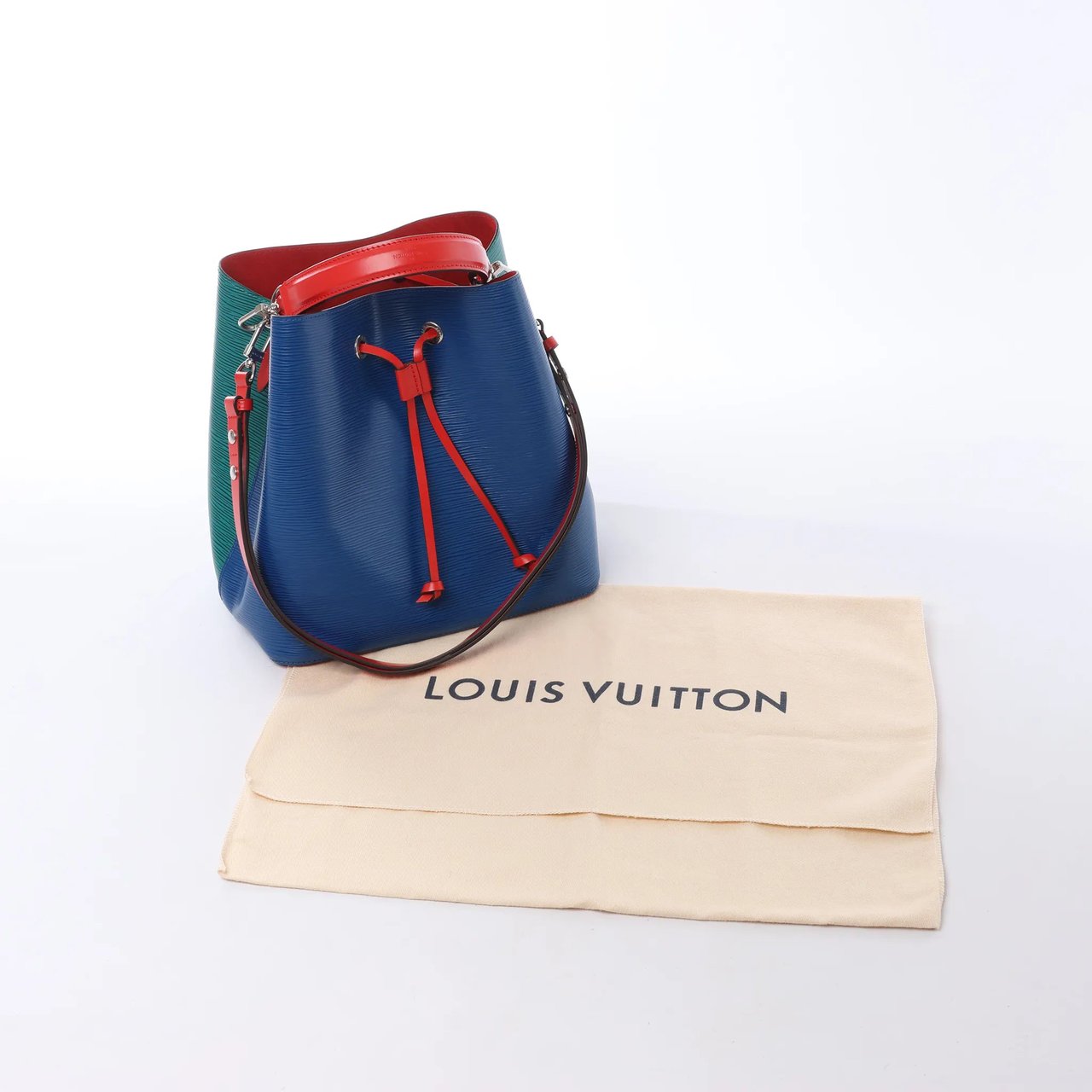 Louis Vuitton NoeNoe Epi Leather 2Way Shoulder Bag in Multicolor Zwart