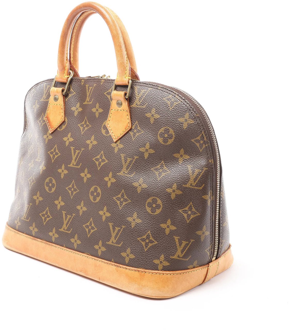 Louis Vuitton Alma PM Monogram Canvas Handbag in Brown M51130 Bruin