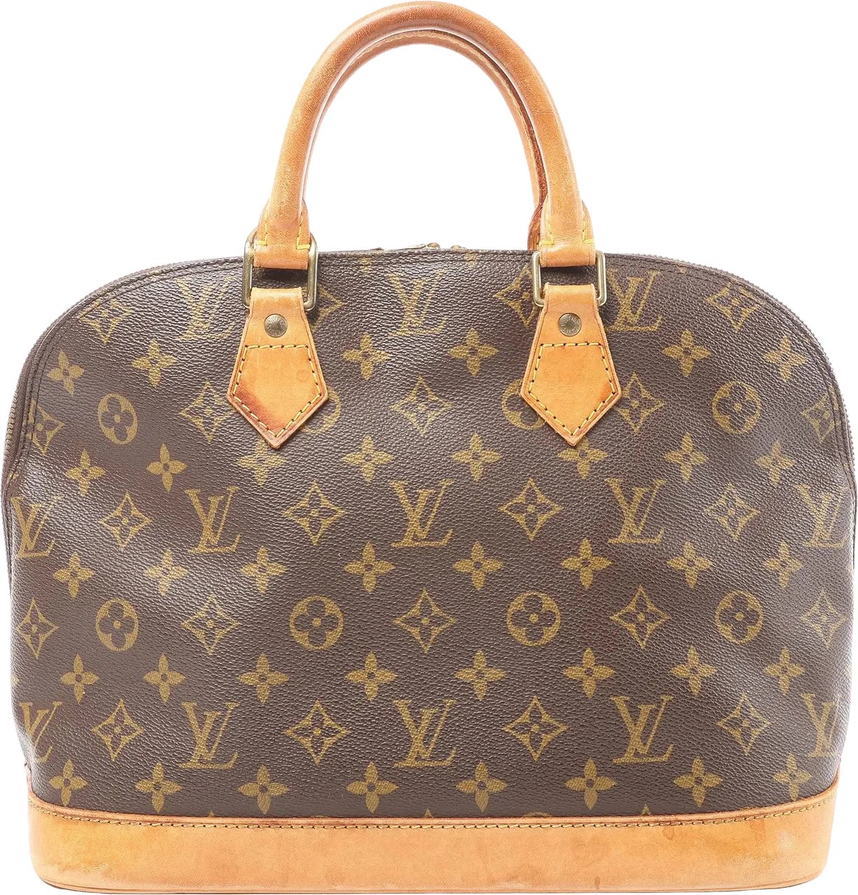 Louis Vuitton Alma PM Monogram Canvas Handbag in Brown M51130 Bruin