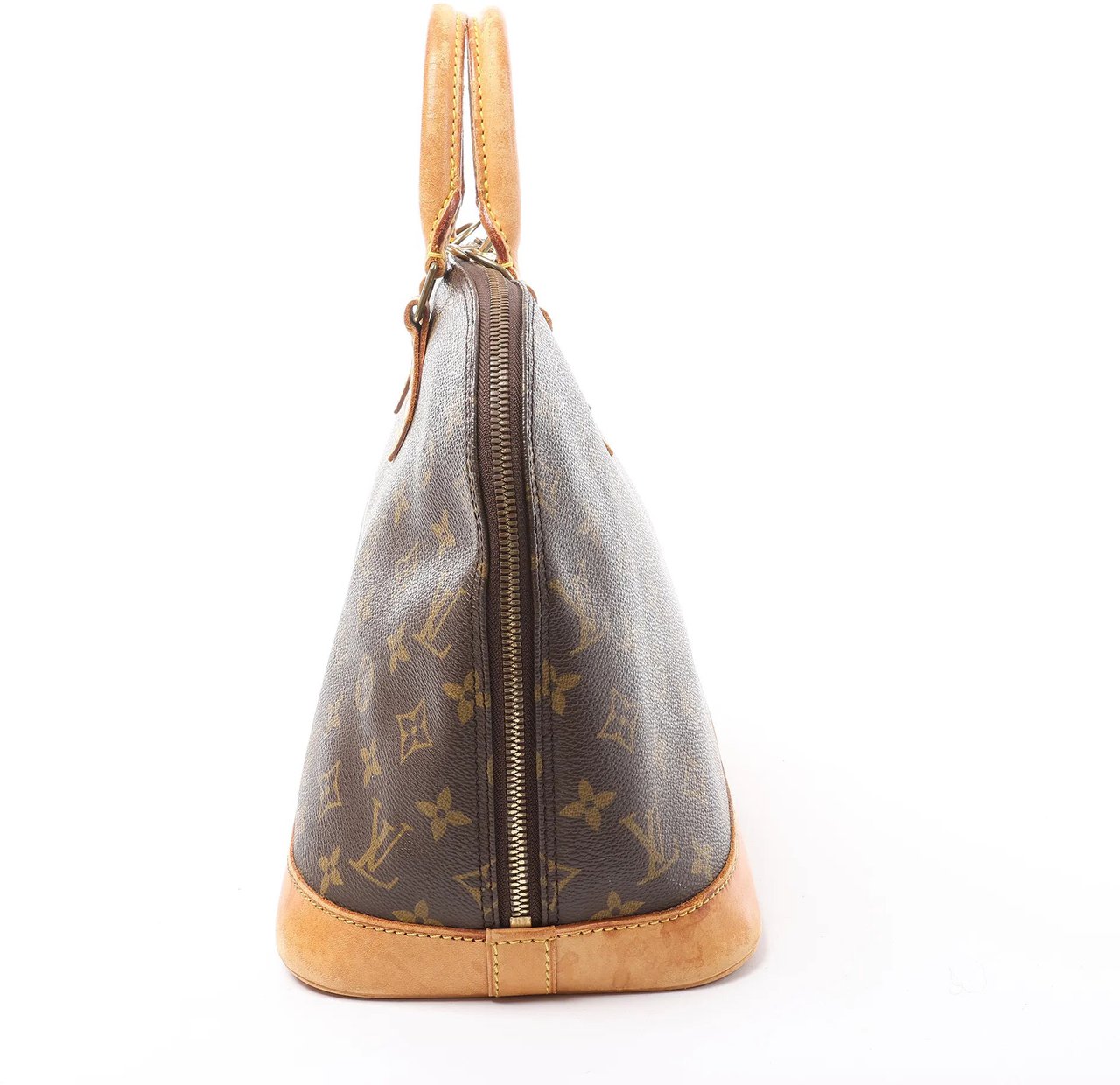 Louis Vuitton Alma PM Monogram Canvas Handbag in Brown M51130 Bruin