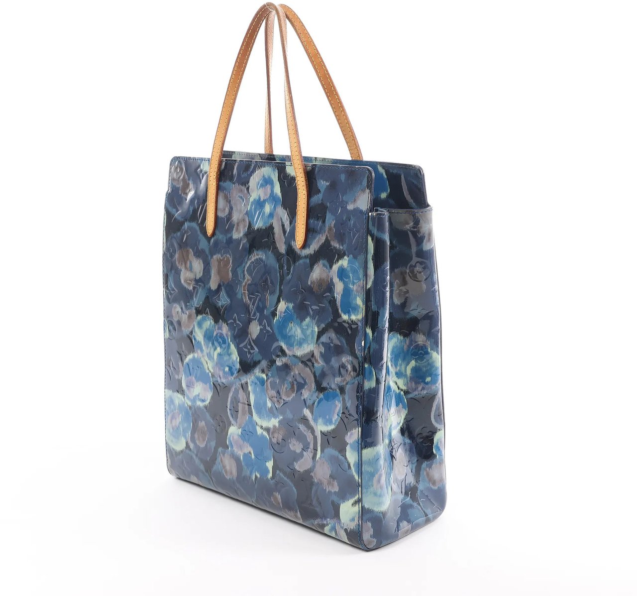 Louis Vuitton Catalina Monogram Ikat Flower Handbag in Blue M90035 Blauw