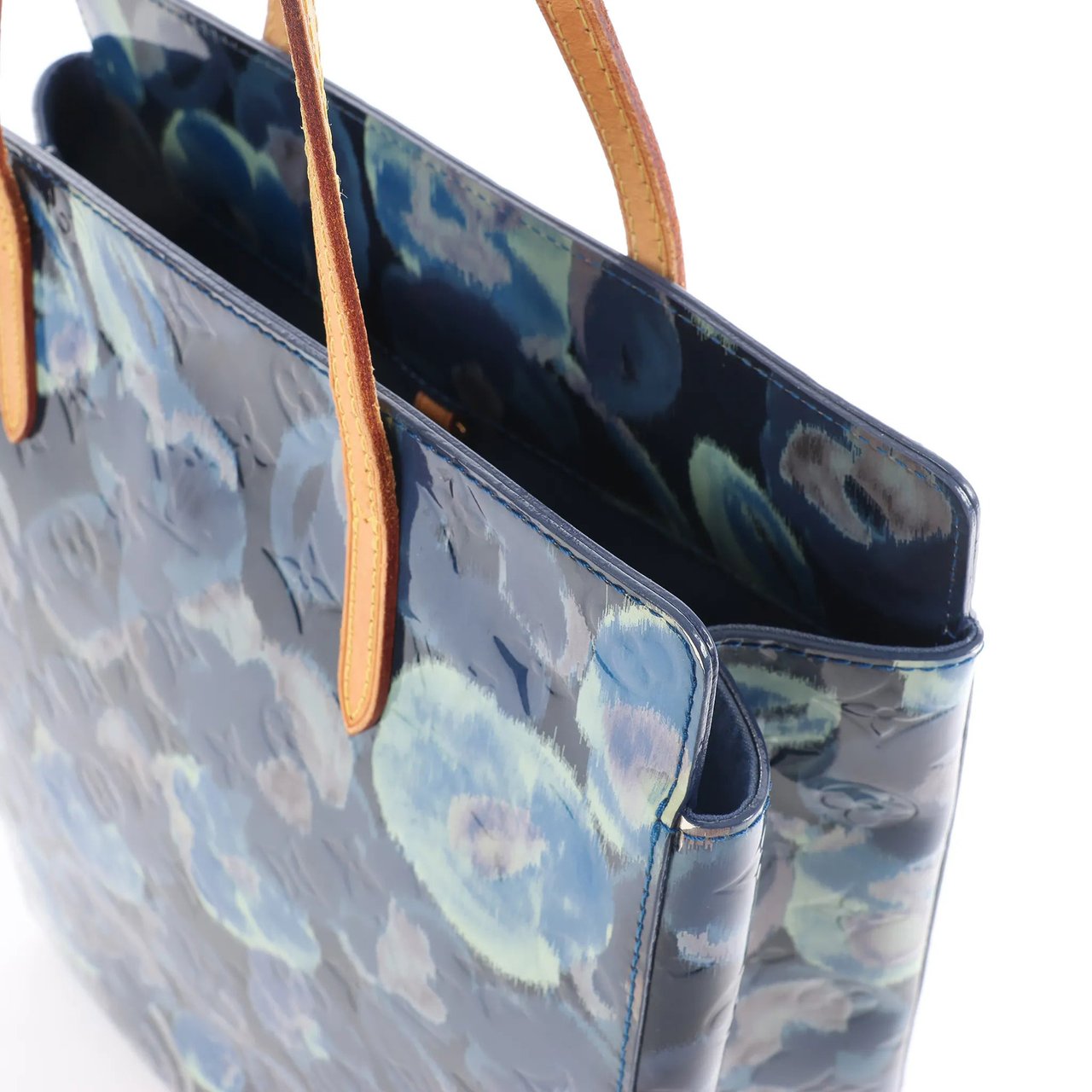 Louis Vuitton Catalina Monogram Ikat Flower Handbag in Blue M90035 Blauw