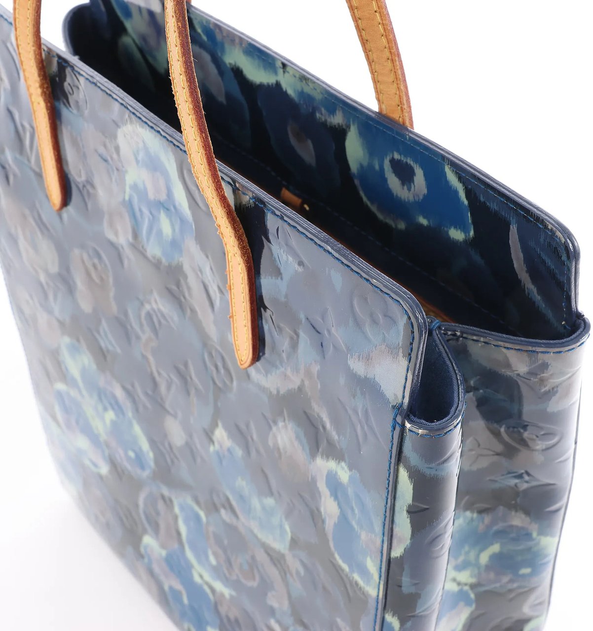 Louis Vuitton Catalina Monogram Ikat Flower Handbag in Blue M90035 Blauw