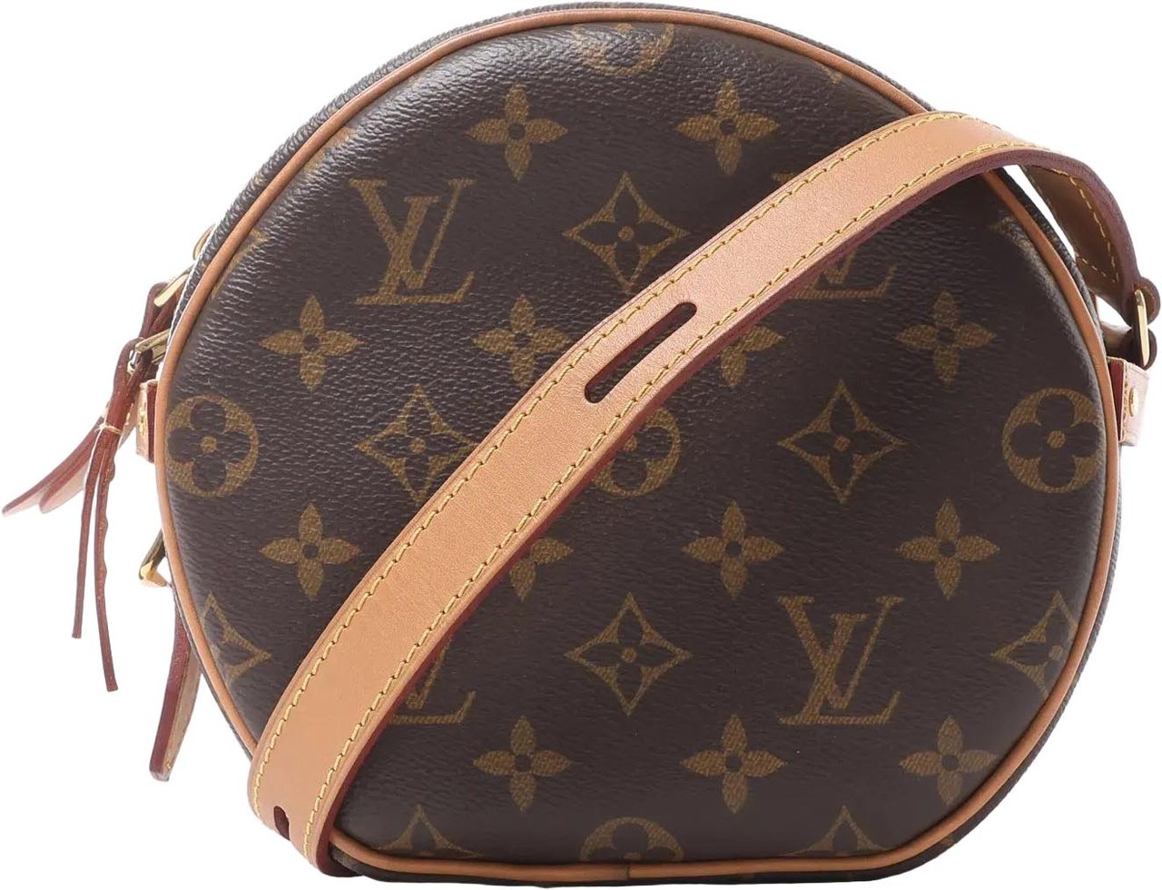 Louis Vuitton Boite Chapeau Souple PM Monogram Crossbody Bag in Brown M45578 Bruin