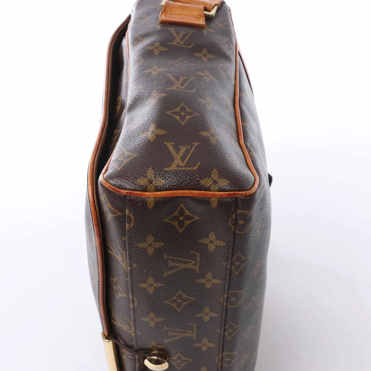 Louis Vuitton Abbesses Monogram Canvas Messenger Crossbody Bag in Brown M45257 Bruin