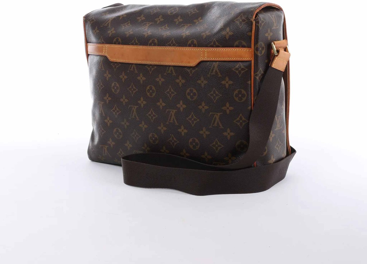 Louis Vuitton Abbesses Monogram Canvas Messenger Crossbody Bag in Brown M45257 Bruin