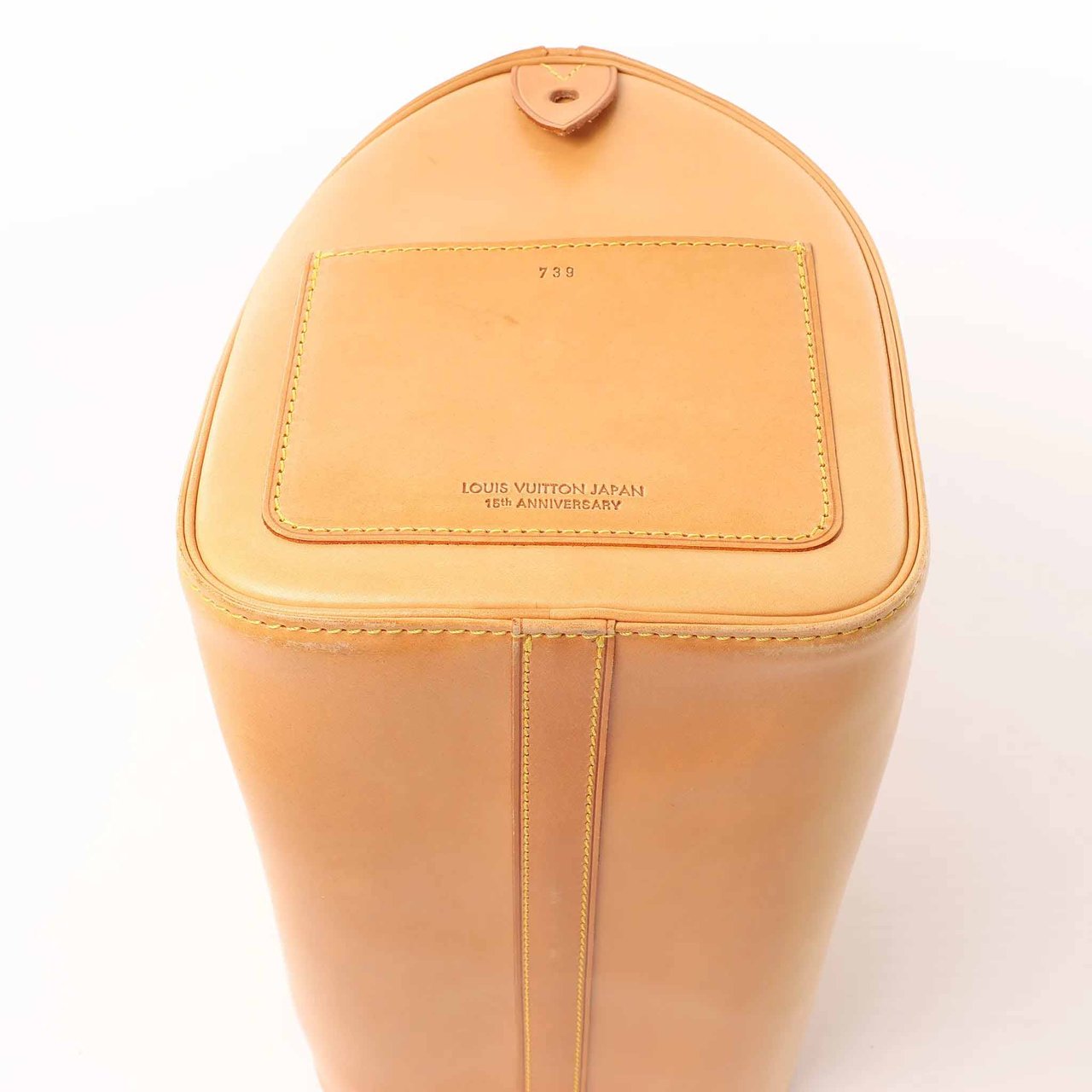 Louis Vuitton Speedy 30 Nomade Leather Handbag in Light Brown M85392 Blauw
