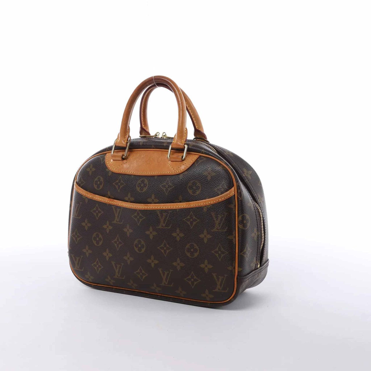 Louis Vuitton Trouville Monogram Canvas Handbag in Brown M42228 Bruin