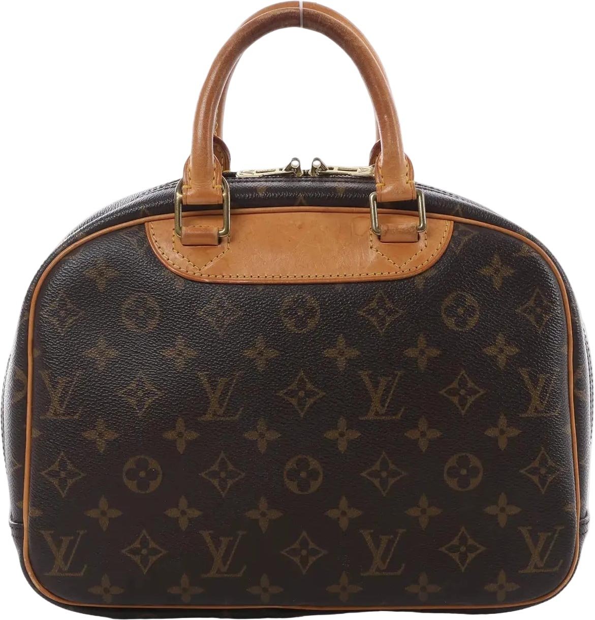 Louis Vuitton Trouville Monogram Canvas Handbag in Brown M42228 Bruin