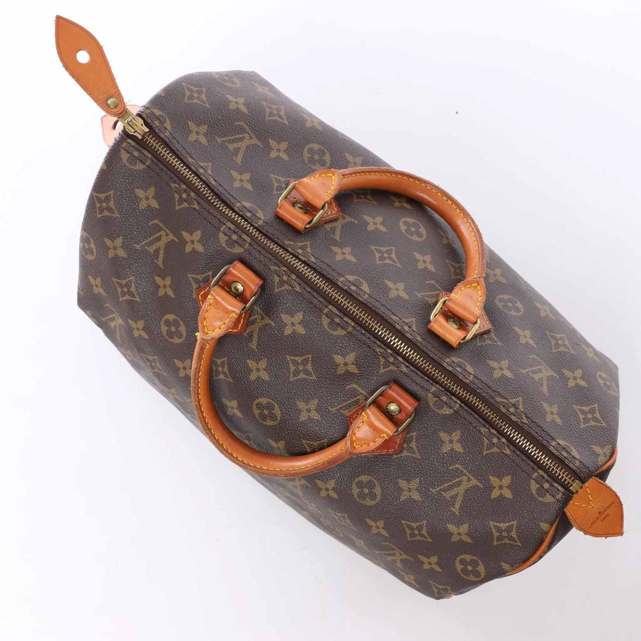 Louis Vuitton Speedy 35 Monogram Canvas Handbag in Brown M41524 Bruin