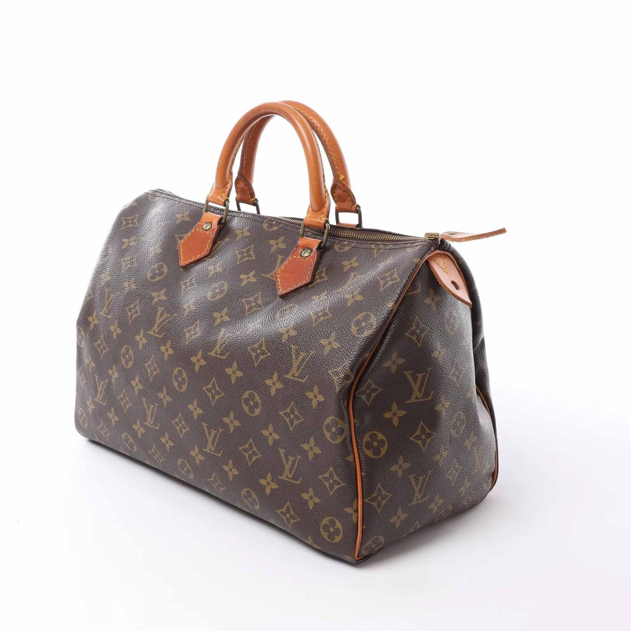 Louis Vuitton Speedy 35 Monogram Canvas Handbag in Brown M41524 Bruin