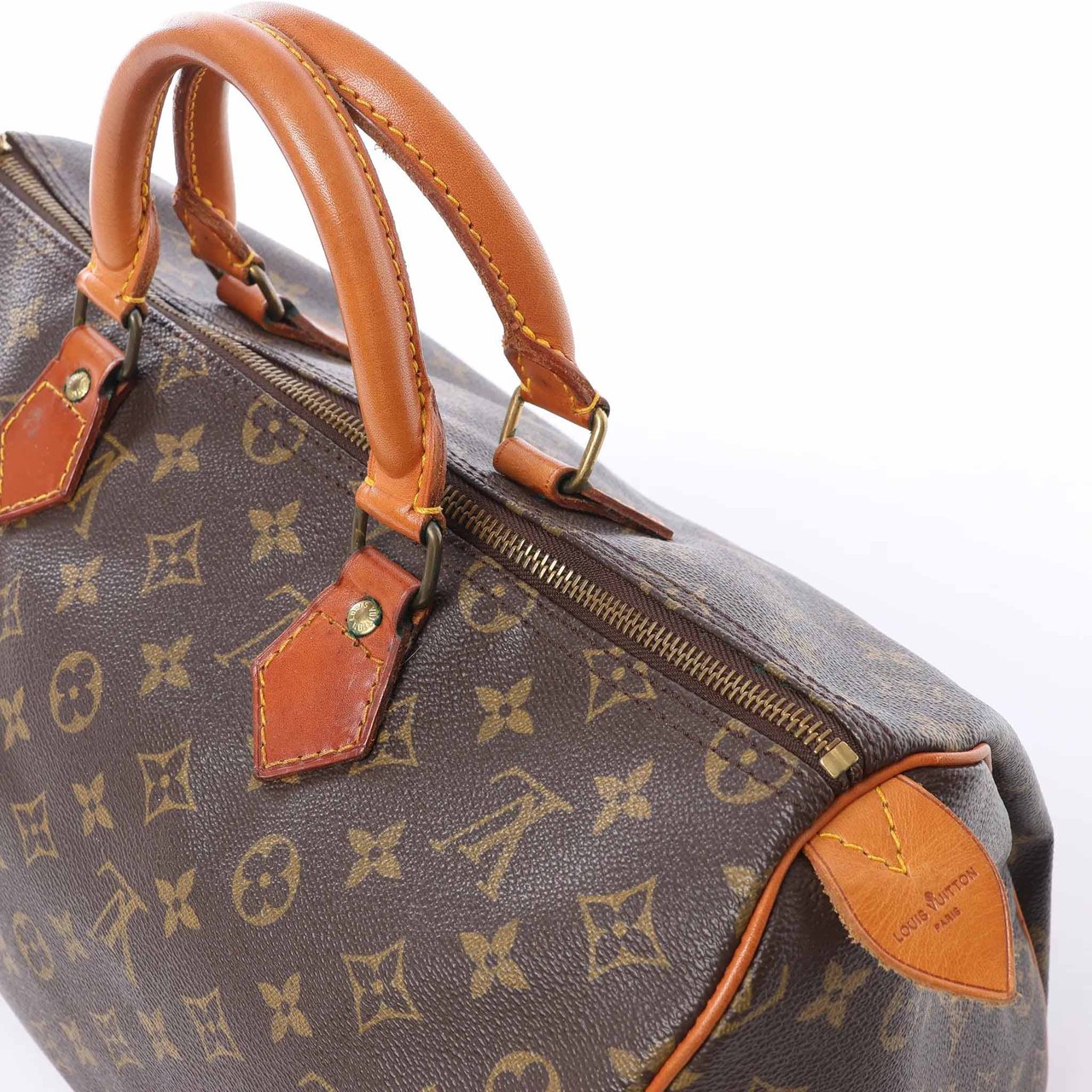 Louis Vuitton Speedy 35 Monogram Canvas Handbag in Brown M41524 Bruin