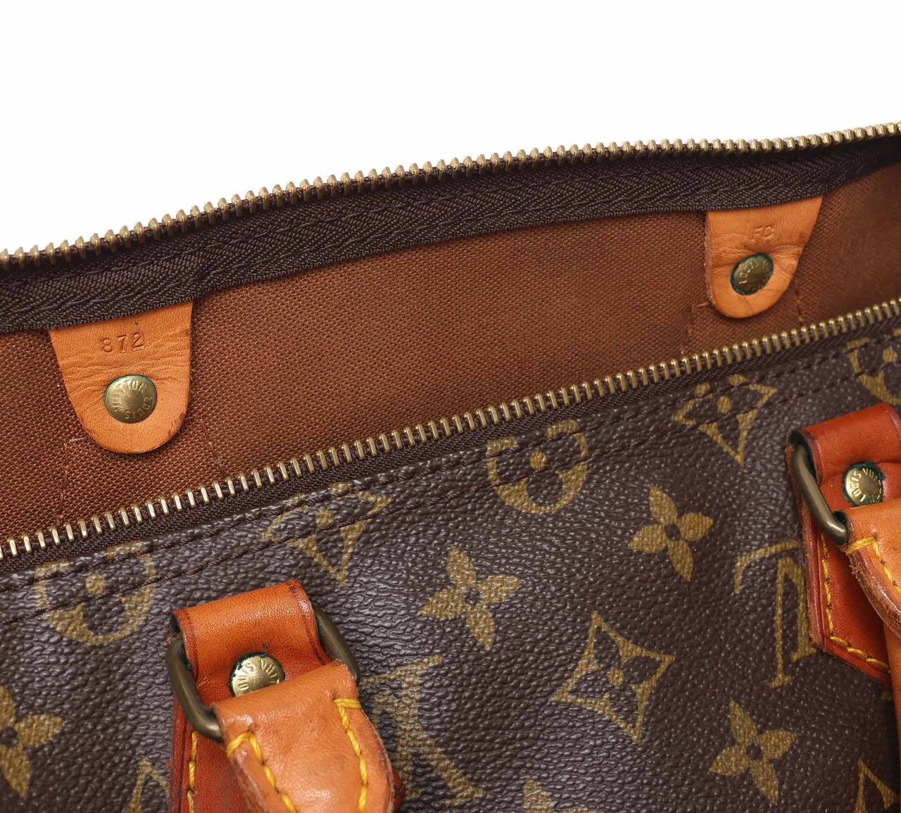 Louis Vuitton Speedy 35 Monogram Canvas Handbag in Brown M41524 Bruin