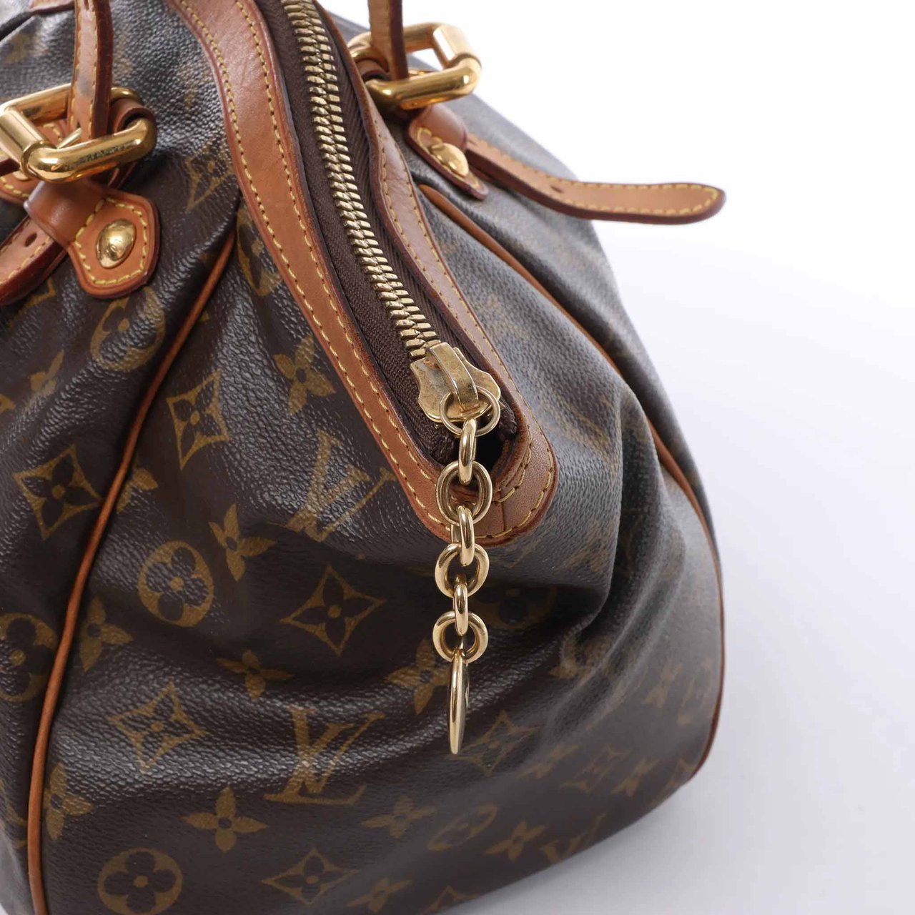 Louis Vuitton Tivoli GM Monogram Canvas Handbag in Brown M40144 Bruin