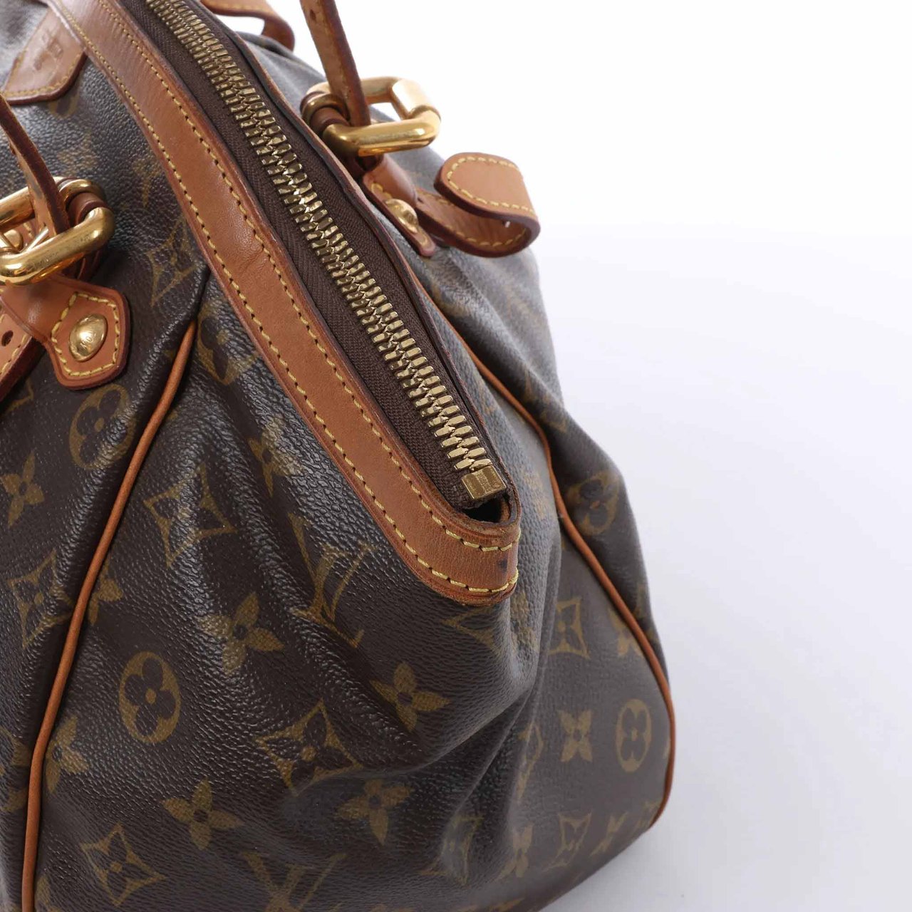 Louis Vuitton Tivoli GM Monogram Canvas Handbag in Brown M40144 Bruin