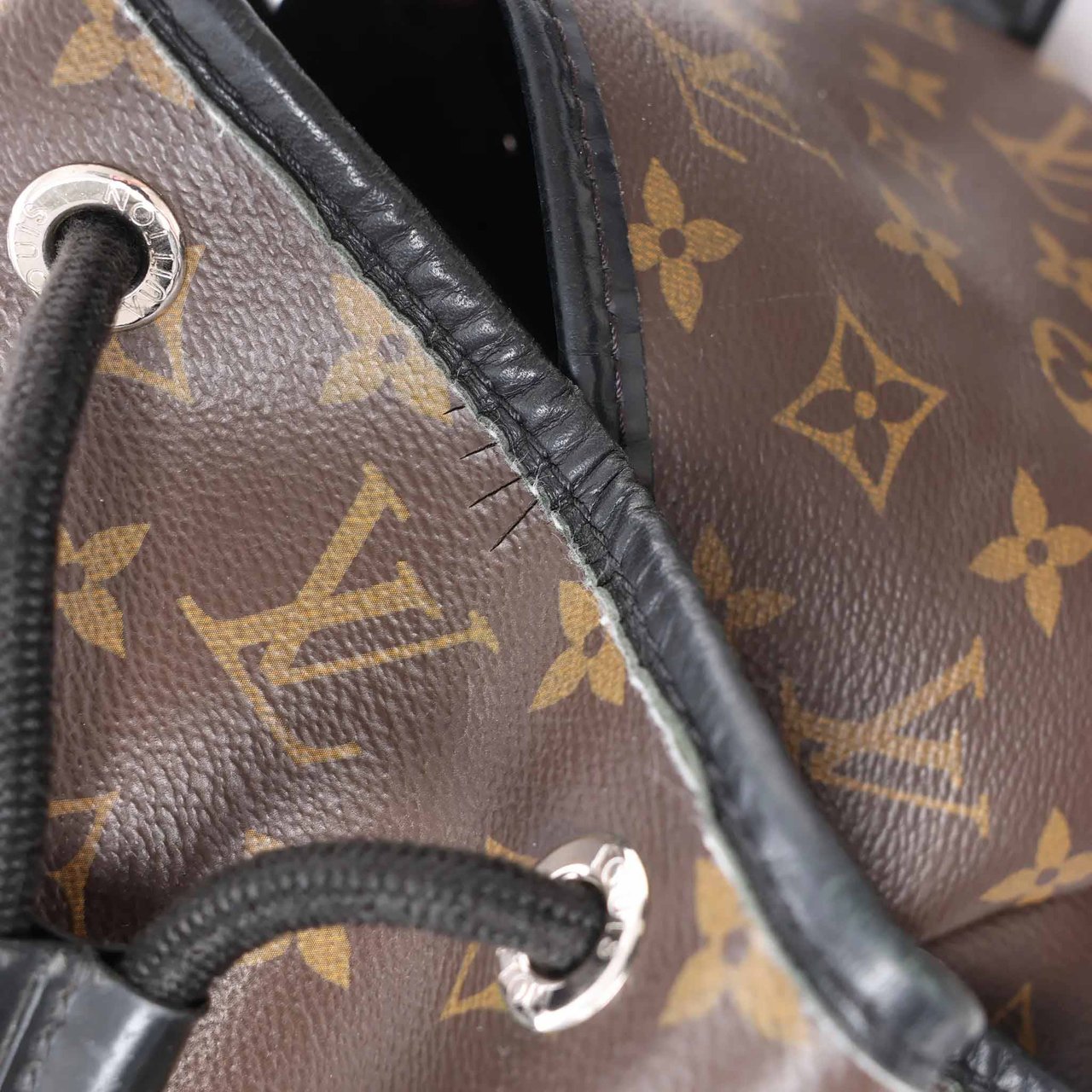 Louis Vuitton Macassar Zack Monogram Canvas Backpack in Brown M43422 Bruin