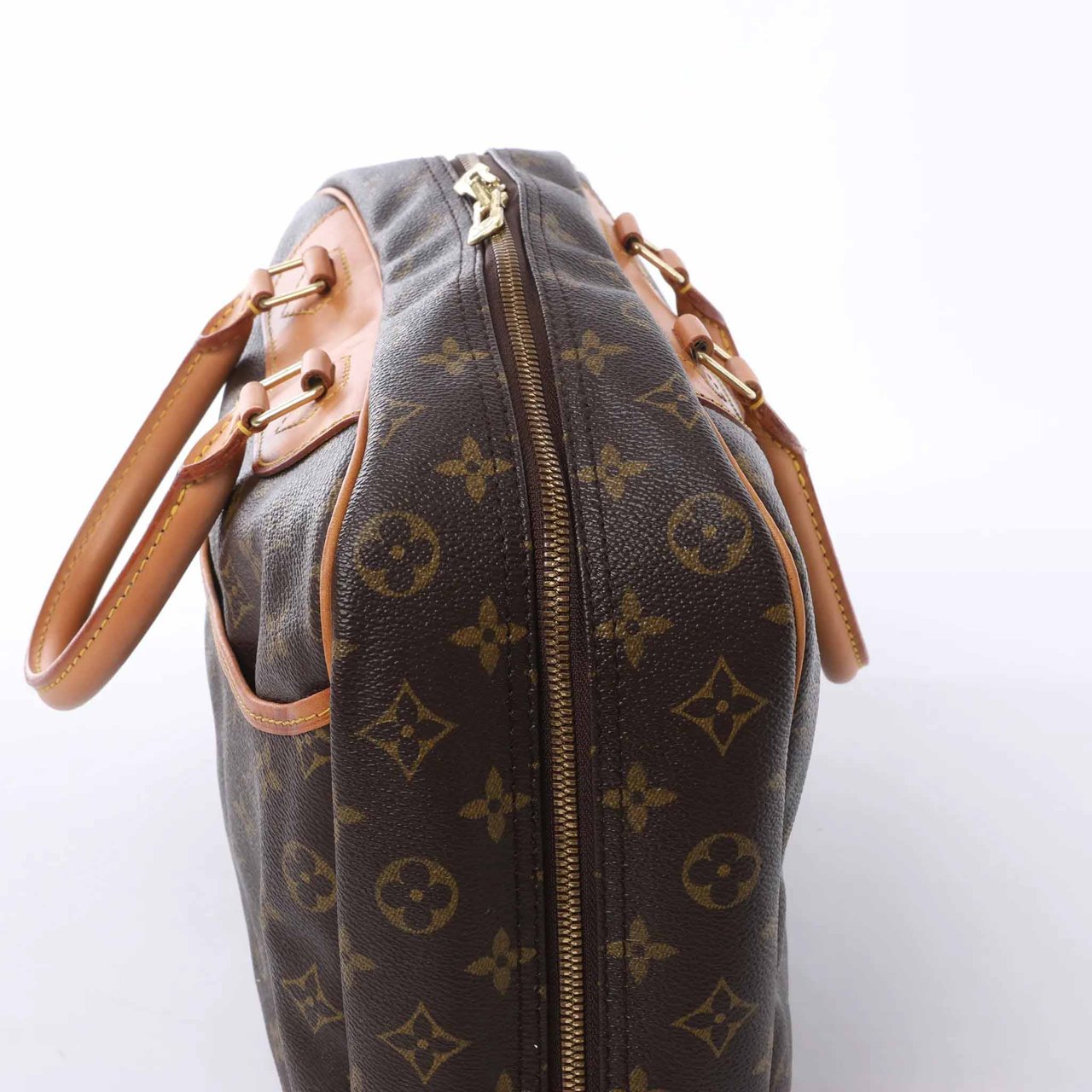 Louis Vuitton Deauville Monogram Canvas Handbag in Brown M47270 Bruin