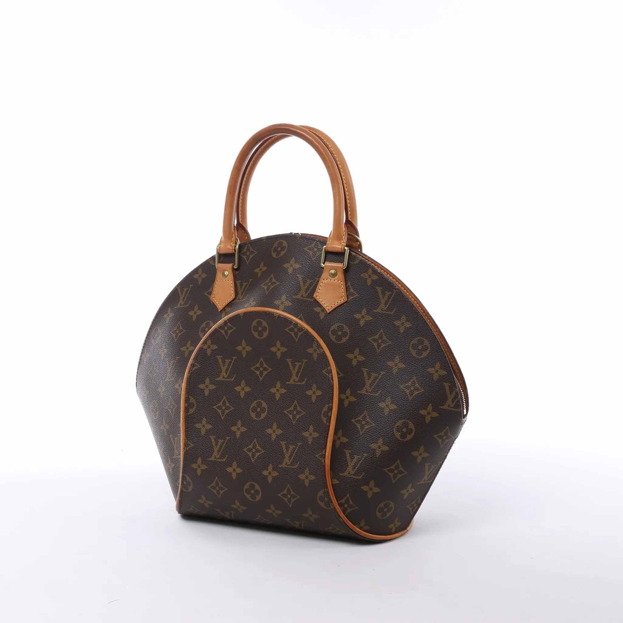 Louis Vuitton Ellipse MM Monogram Canvas Handbag in Brown M51126 Bruin