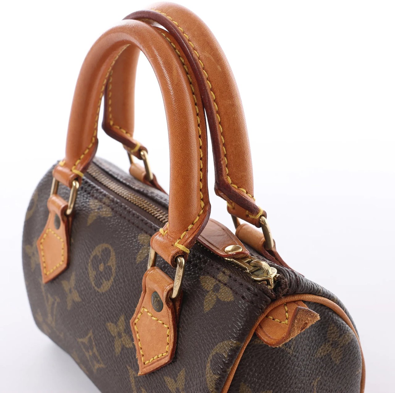 Louis Vuitton Speedy Nano Monogram Handbag in Brown M41534 Bruin