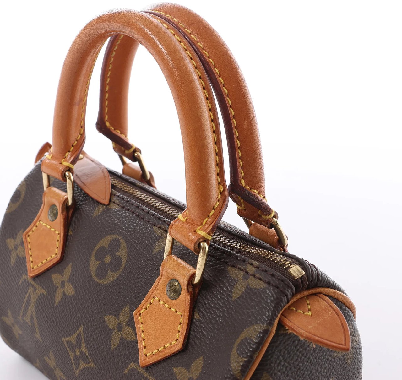 Louis Vuitton Speedy Nano Monogram Handbag in Brown M41534 Bruin