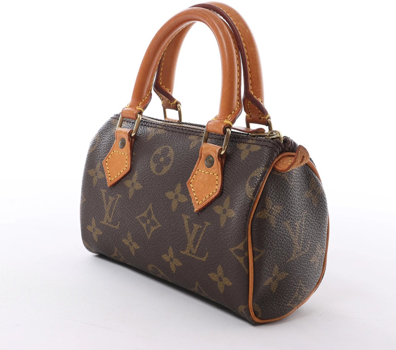 Louis Vuitton Speedy Nano Monogram Handbag in Brown M41534 Bruin