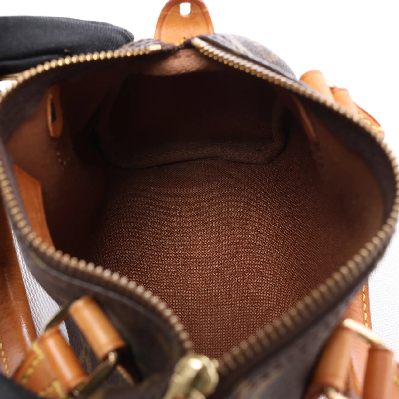 Louis Vuitton Speedy Nano Monogram Handbag in Brown M41534 Bruin