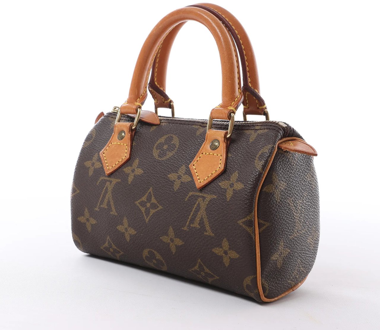 Louis Vuitton Speedy Nano Monogram Handbag in Brown M41534 Bruin