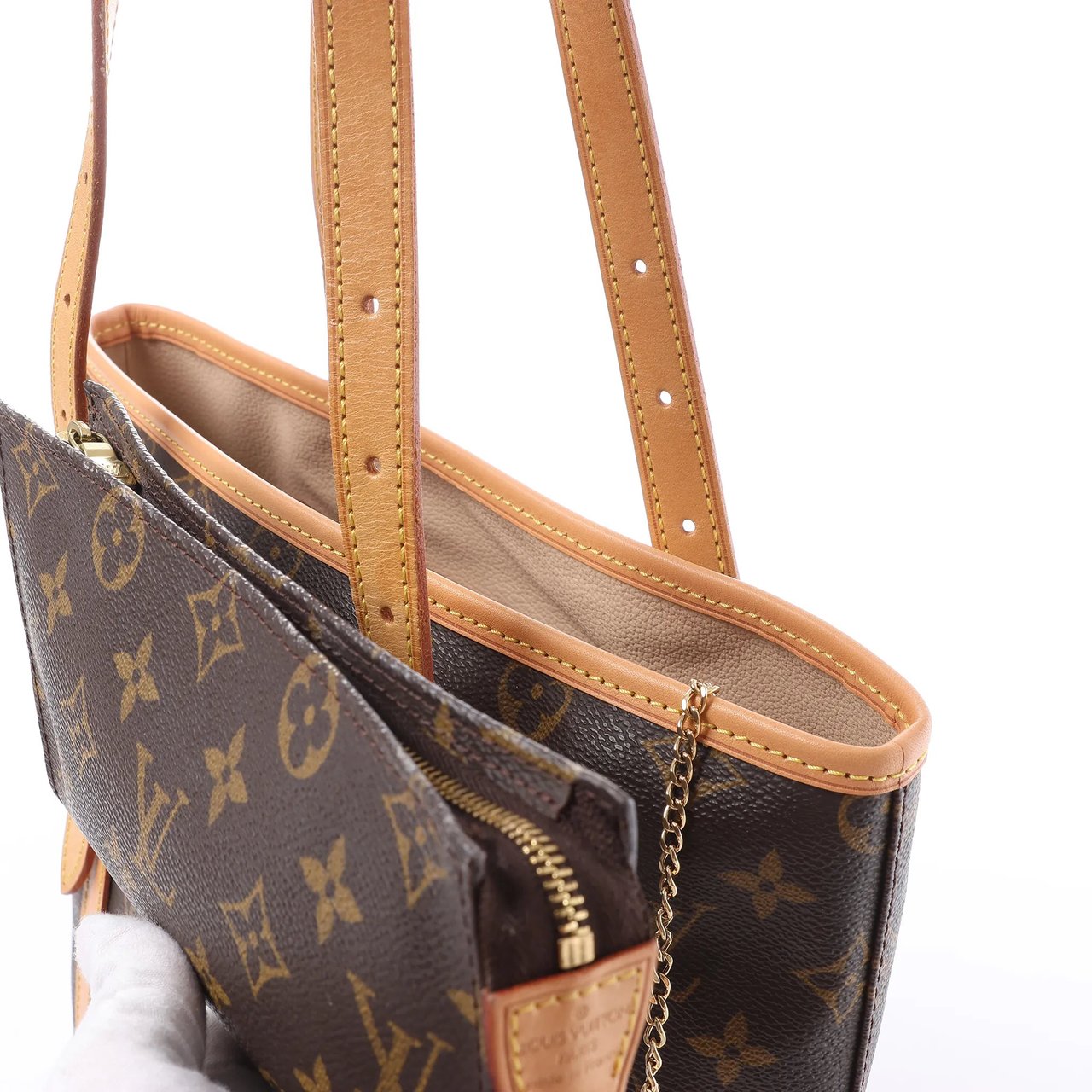 Louis Vuitton Bucket GM Monogram Canvas Shoulder Bag in Brown M42236 Bruin