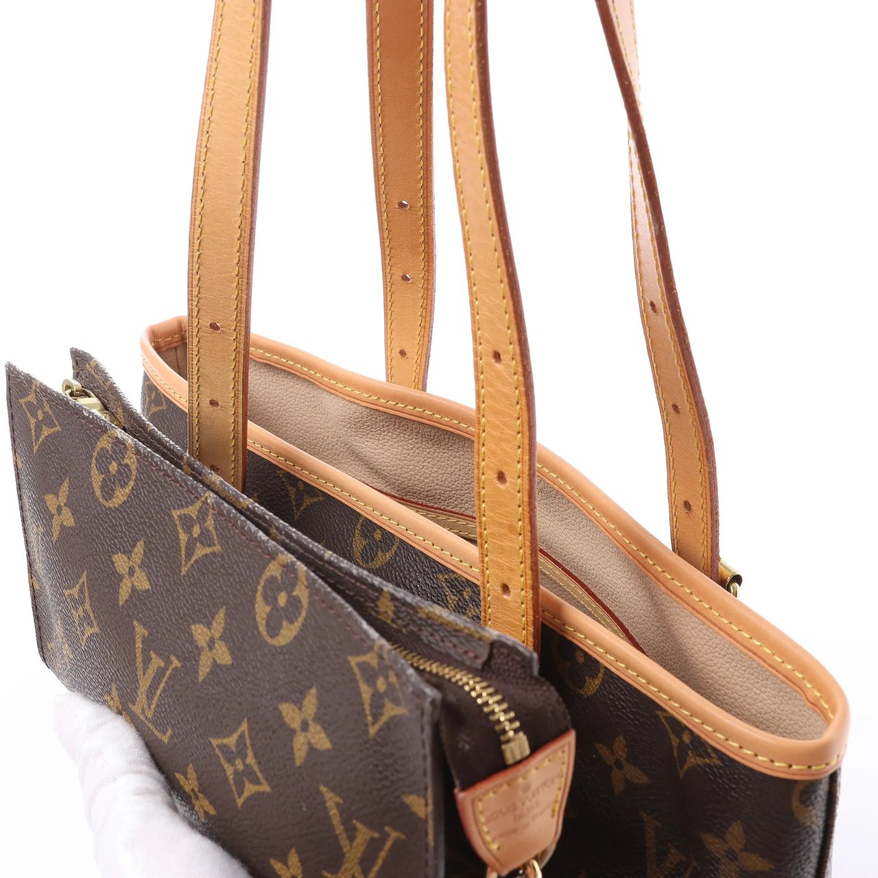 Louis Vuitton Bucket GM Monogram Canvas Shoulder Bag in Brown M42236 Bruin
