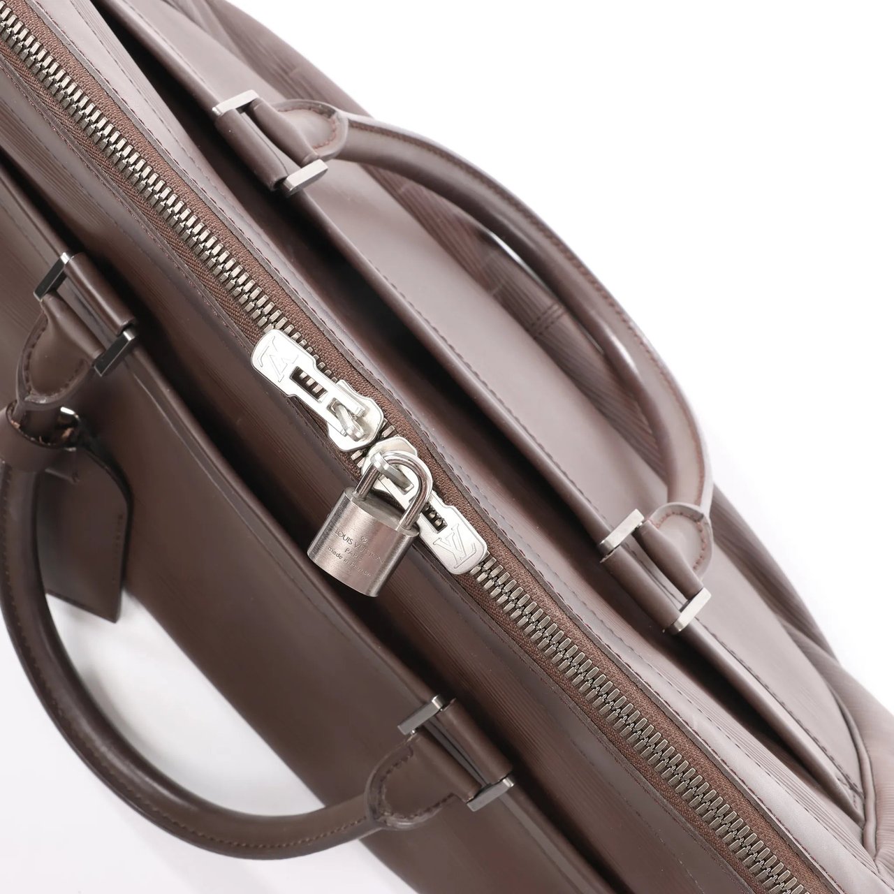 Louis Vuitton Dhanur GM Epi Leather 2Way Handbag in Brown M5910D Bruin